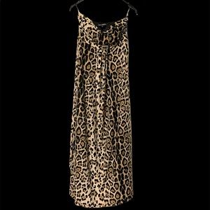 Super sexy Léopard Print Strapless Dress